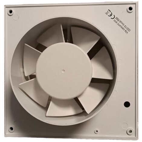 Set Ventole Di Ventilazione 2 Pezzi – Aspiratore Ed Estrattore 107 M³/h, Per Bagno, Colture Indoor E Idroponica