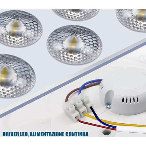 Plafoniera Led Soffitto 80 Watt - Foto 6