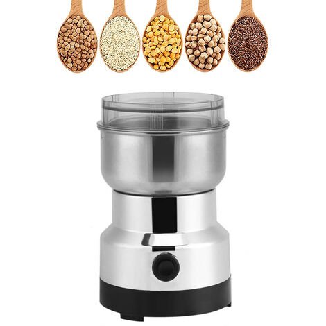 Macina Caffe Macinino Elettrico 400W Spezie Legumi Macinacaffe Lame SH-668