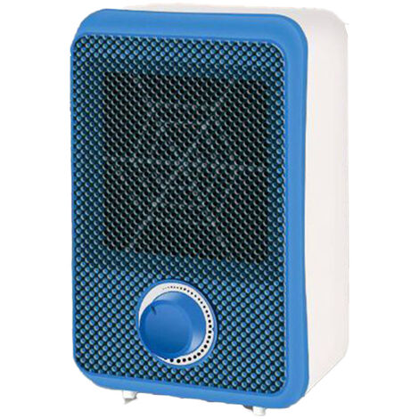 Stufetta Elettrica Bagno Termoventilatore 600W Aria Calda Regolabile Portatile