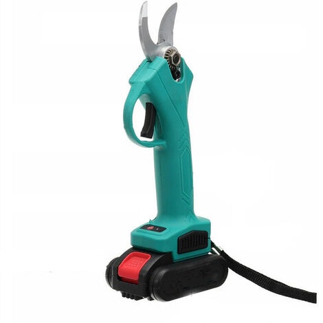 Forbici Potatura a Doppia Batteria 26V Taglio 25mm Cesoia Alberi Piante YOF-5016 (1/5)