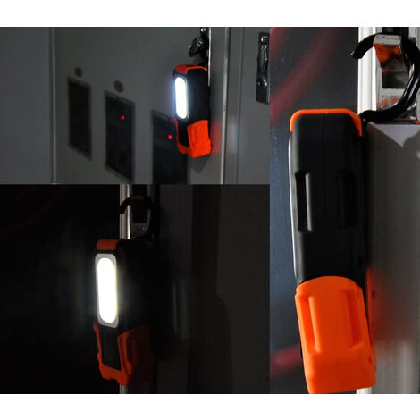 Lampada da palestra per posa, torcia da lavoro ricaricabile USB, luce