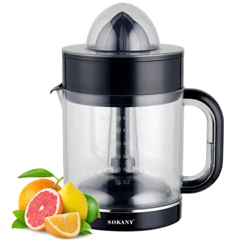 Spremiagrumi Elettrico Bergner NOIA - 40W, 1.2L, 2 Coni, Contenitore Trasparente, Antiscivolo - Foto 5