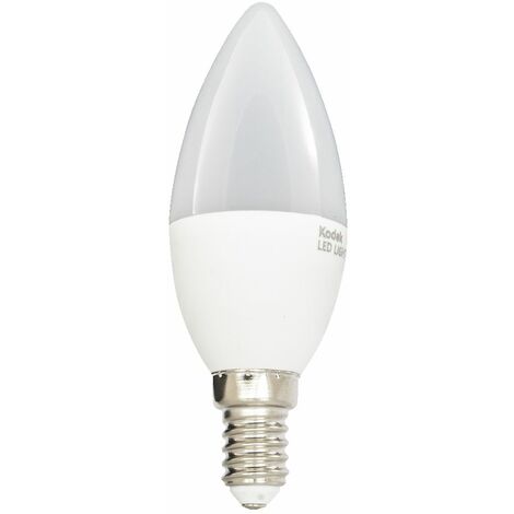 Lampadina Led Oliva 7W E14 opaca lampada per lampadario luce Fredda  Naturale Calda