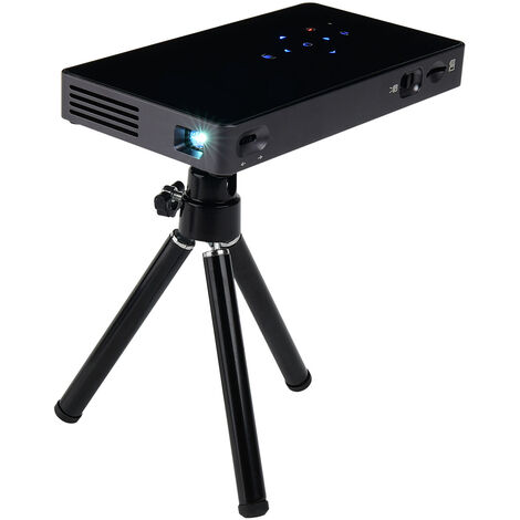 Mini Proiettore Smart 4K 15-200" Android 7.1 BT WiFi Proiettore LED HD Portatile