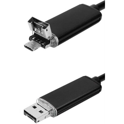 Telecamera Endoscopica 6 Led Tubo Flessibile Usb 3 Mt Impermeabile Ispezione