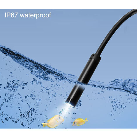 TELECAMERA ENDOSCOPICA 10 MT 6 LED CAVO SONDA FLESSIBILE USB 10 METRI - Foto 4