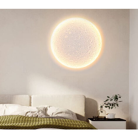 Lampada LED Gesso Bianco Incasso 18W Luce Naturale Plafoniera Luna Scomparsa