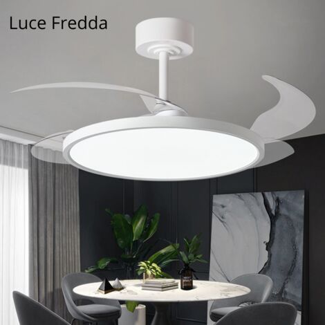 Luce Ventilatore Ventilatore Da Soffitto Da 5,3 Pollici Sostituzione Della Luce A LED 3000k 4200k 6500k Kit Di Retrofit Per Luce Led Rotonda Dimmerabile A 3 Colori Da Luce Ventilatore Da Soffitto