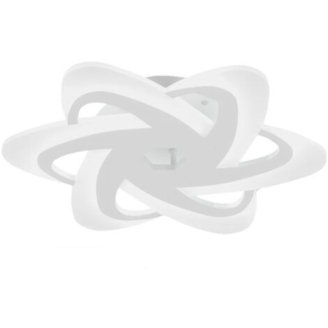 OISE ART STORE Trade Shop - Plafoniera Applique A LED Slim SMD Soffitto Lampada Profilo Spessore 27mm Luce Bianco Caldo 120 Cm