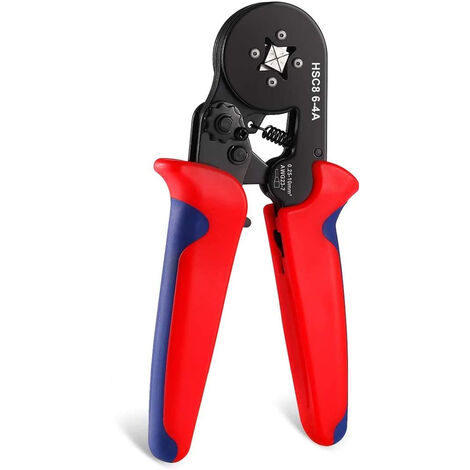 Pinza Crimpatrice Capicorda Terminali Isolati Da 0,25-10mm Cavi Connettori