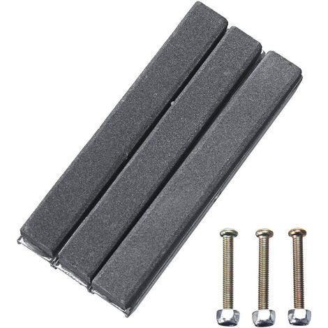 Pietre Abrasive di Ricambio Levigatrice Cilindri Lappatore 75mm Set 3PZ 07413