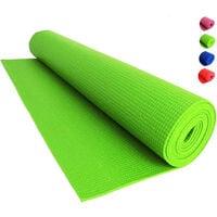 Stuoia di yoga singolo impermeabile antiscivolo 6mm di spessore corpo costruzione salute perdere peso esercizio ginnastica cuscino di fitness pad colore: blu 
