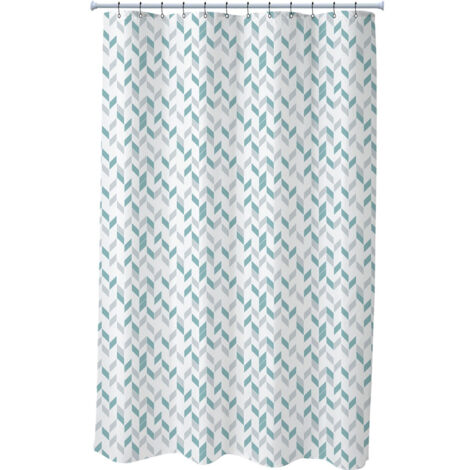 Rideau de douche imprimé en polyester (1/4)
