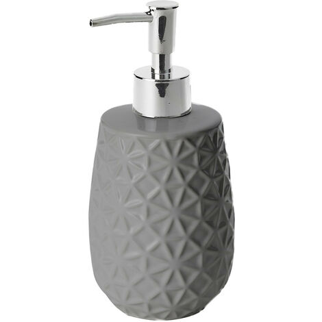 Distributeur de savon à relief en céramique (1/3)