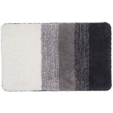 Tapis de bain déco dégradé en polyester 50x80cm (1/4)