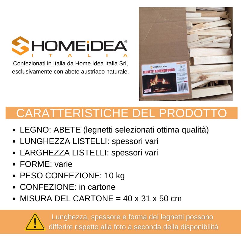 Legnetti accendi-fuoco 100% abete 16dm3 BIO HOLZ 1 PZ - Coop