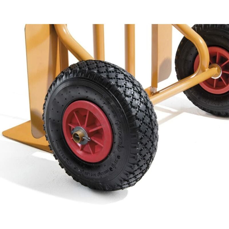 Carrello portapacchi con ruote pneumatiche portata 200 Kg carrello  portatutto