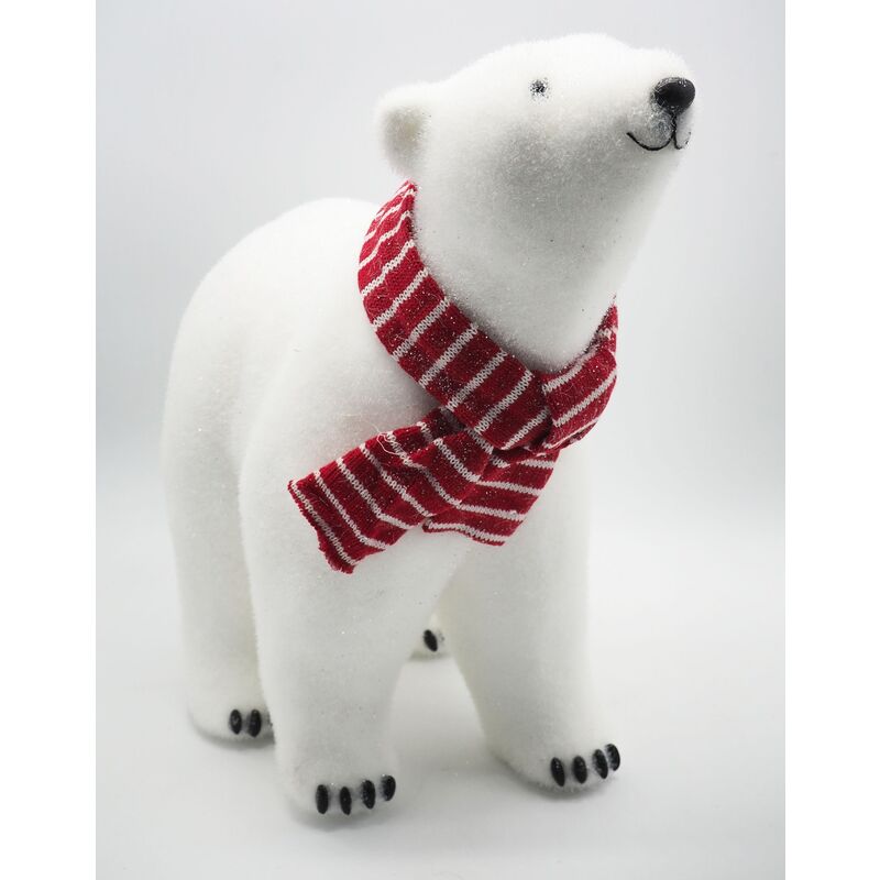 Orso polare bianco cm 28x31x19