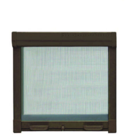 Zanzariera A Rullo Verticale Con Frizione Colore Marrone - cm.60x150h.