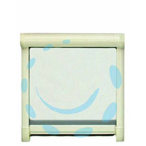 ZANZARIERA A RULLO VERTICALE CON FRIZIONE COLORE BIANCO  RAL9016 - Misura: cm.60x150h.
