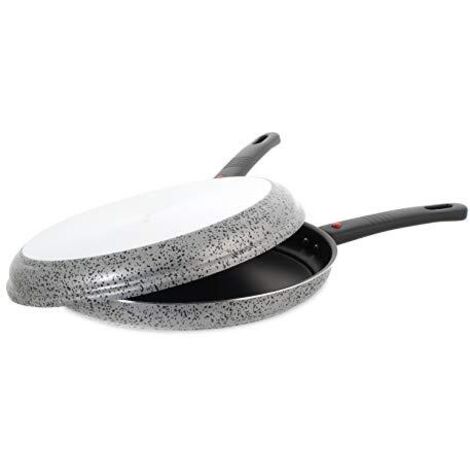 HOME Girafrittata Antiaderente Saltpepper Cm 28 Pentola da cucina Nuovo
