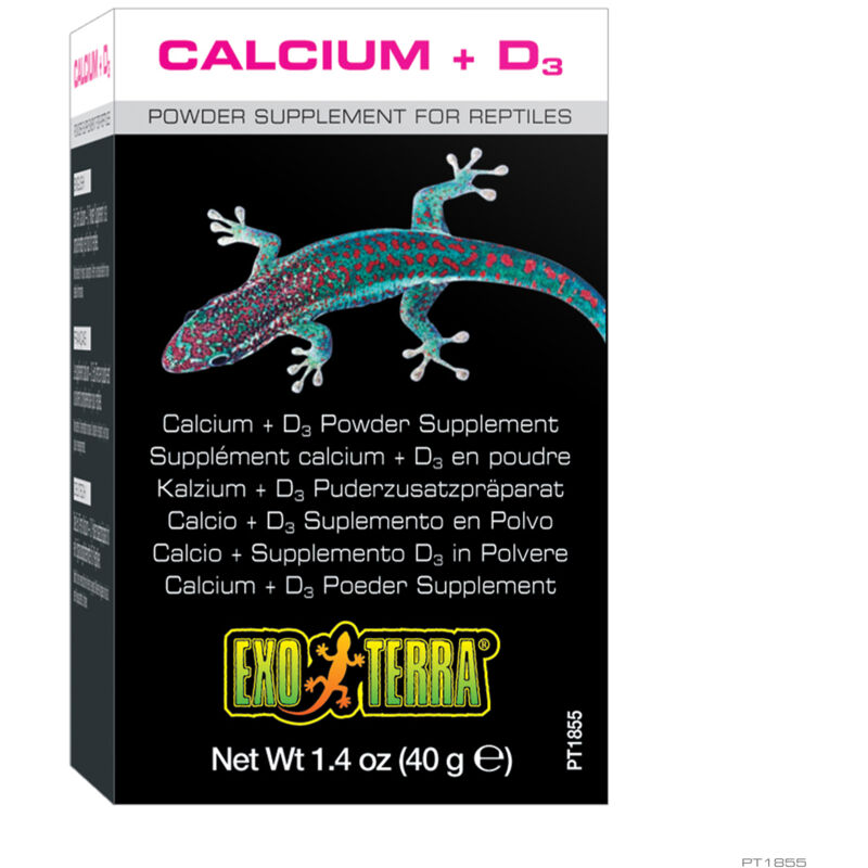 Exo Terra calcio + vitamina d3 40 gr