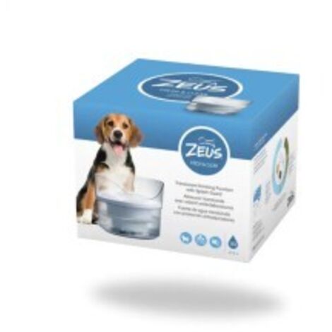 Bebedero fuente para perros pequeños Zeus Fresh & Clear - 1,5L (1/3)