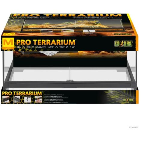 Pro Terrarium de Cristal Exo Terra Mediano 60x45cm