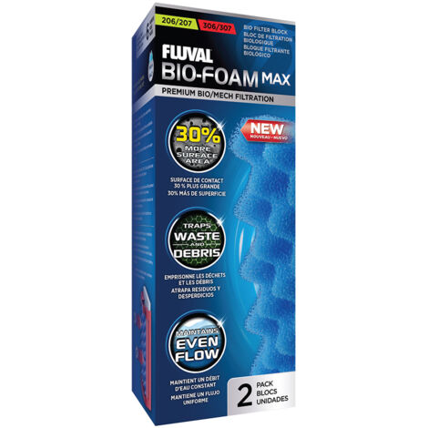 Bio Foamex azul para filtro Fluval Serie 07 - Pack de 2