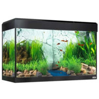 Acuario con iluminación LED bluetooth Fluval Roma de 125L