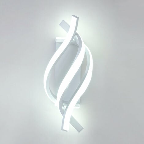 Goeco Applique Murale LED, 16W Intérieur Lampe Murale Moderne, Créativité Métal Lampe de Mur pour Chambre Maison Couloir Salon