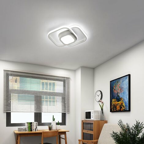 Goeco - Plafonnier LED Moderne, Éclairage de Plafond LED Dimmable