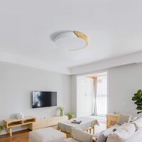 Classe énergétique A++ MYHOO 48W Blanc Froid LED moderne plafonnier plafonnier couloir salle de séjour lampe chambre à coucher cuisine Lumière déconomie dénergie 