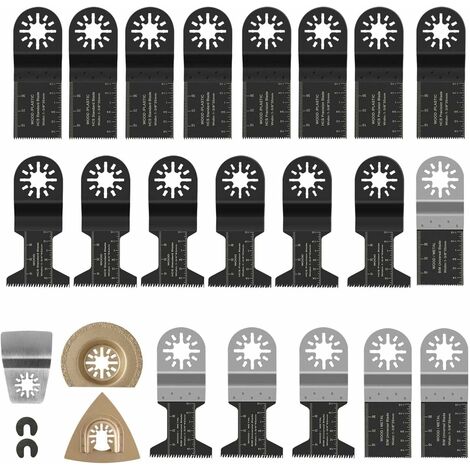100x Scie Lames Oscillant Multi-Outils Accessoires for Dewalt Black & Decker