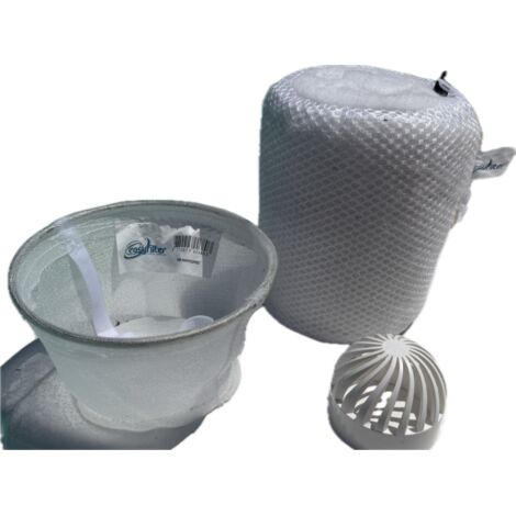 Cartouche Ecologique compatible FILTRINOV GS14 -( 1 Easybag + 1 crépine + 1 panier Préfiltre) (1/3)