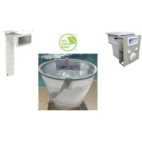 Panier skimmer préfiltre compatible Weltico/BWP – Diamètre 200mm – Hauteur 110mm – Retient les impuretés avant filtration – Easyfilter