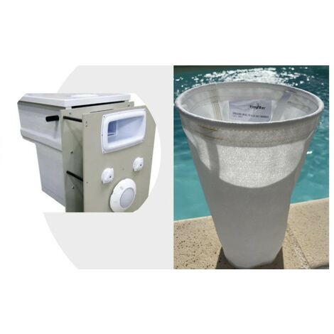 DESTOCKAGE - Poche de filtration Easyfilter compatible mur filtrant Filtrinov GS 14 pour piscine