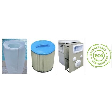 Préfiltre pour cartouche Filtrinov GS14 MX18 MX25 – Améliore l'efficacité de filtration – Prolonge la durée de vie des cartouches – Easyfilter
