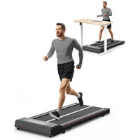 Tapis de marche Portable - Tapis de Course Roulant électrique - 1-10 Km/h Vitesse Réglable - Avec Bluetooth et Écran LED - Noir