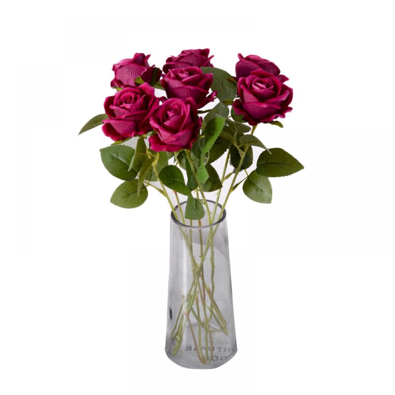 tavolo cucina RNCOZE 12 anelli artificiali per tovagliolo di fiori di rosa bianca per casa matrimoni in finta seta con fiori di rosa 