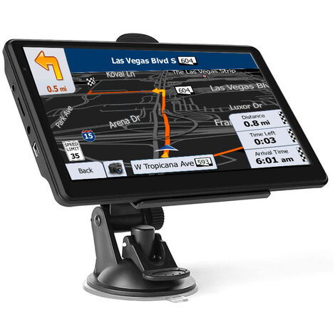 navigatore satellitare precaricato UK/EU 2019 con aggiornamenti a vita 256 MB autocarra touch screen camion YoJetSing Navigatore satellitare GPS da 8 GB per auto 