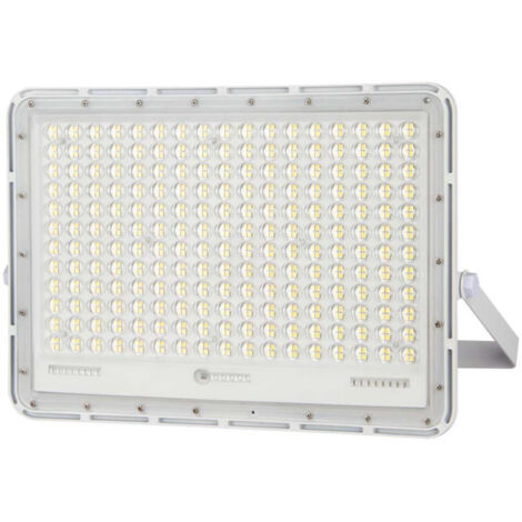 V-TAC 30W LED Flutlicht mit Fernbedienung und Solarpanel, Kaltweiß, IP65 (1/5)
