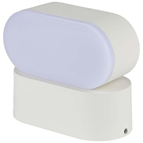 V-TAC VT-816 5W LED-Wandleuchte 110LM/W weißer Körper, drehbarer Kopf, Wandleuchte 3000K IP65 - 218286 (1/5)