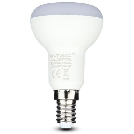 V-TAC PRO VT-250 Led Birne E14 R50 Strahler 4,8W Samsung Chip Naturweiß 4000K - SKU 21139