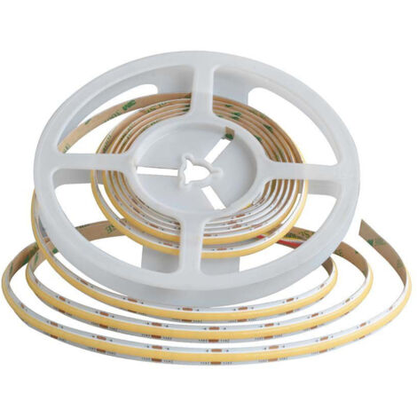 V-TAC VT-COB 3in1 CCT led strip COB 560 led/mt 18W/m 5mt 24V IP20 8mm - 10555 (1/5)
