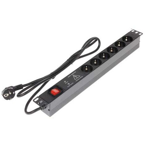 PDU RACK 1U 19 - 90L19-6VP