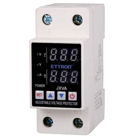 Automatisches Überspannungsschutzrelais 230VAC 63A 2 DIN-Module Ettroit JXVA