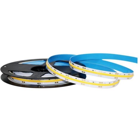 V-TAC Streifen LED COB 10W/m 5m 24V 950Lm/m Kaltweiß IP20 8mm