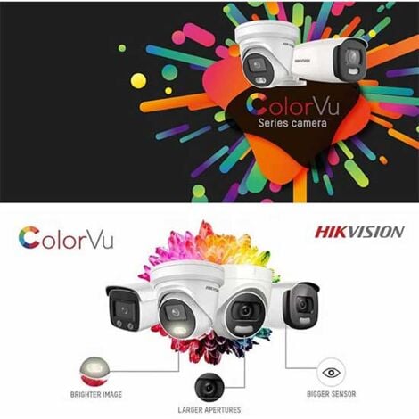 Hikvision DS-2CD1047G2-L IP-Bullet-Kamera ColorVu MD 2.0 AcuSense HD+ 4Mpx 2,8mm WDR 120dB IP67